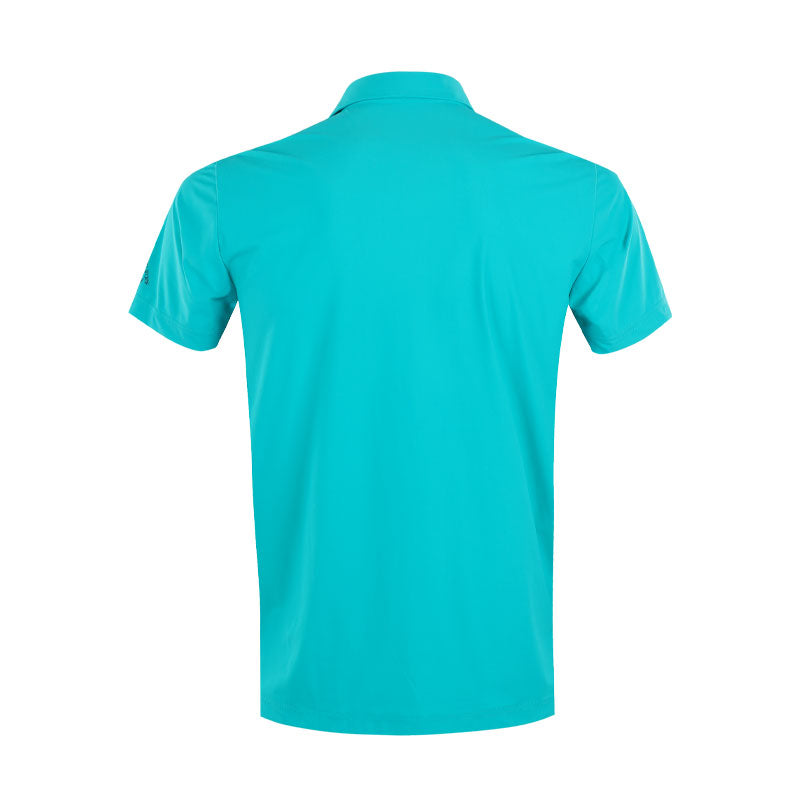 LE COQ SPORTIF GOLF Nylon Stretch Men's Polo (Green)