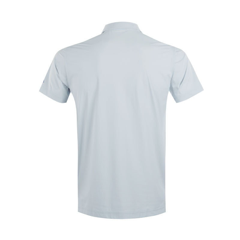 LE COQ SPORTIF GOLF Nylon Stretch Men's Polo (Grey)