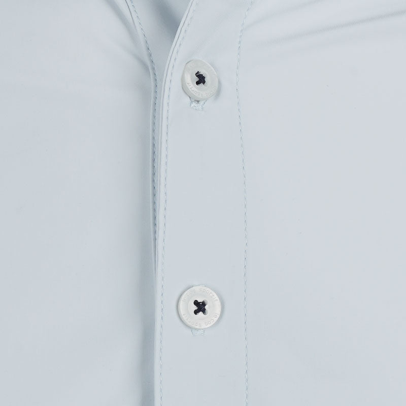 LE COQ SPORTIF GOLF Nylon Stretch Men's Polo (Grey)