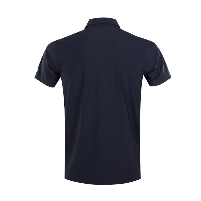 LE COQ SPORTIF GOLF Nylon Stretch Men's Polo (Navy)