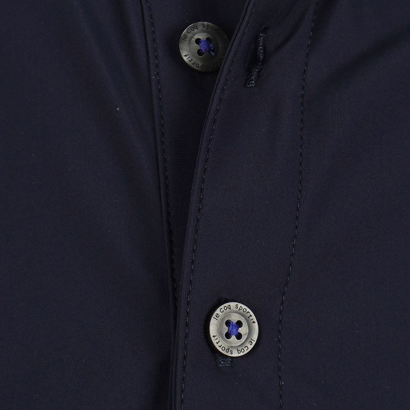 LE COQ SPORTIF GOLF Nylon Stretch Men's Polo (Navy)