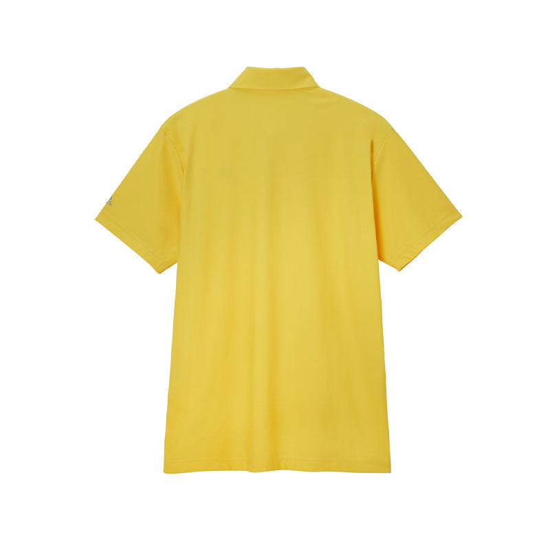 LE COQ SPORTIF GOLF Nylon Stretch Men's Polo (Yellow)