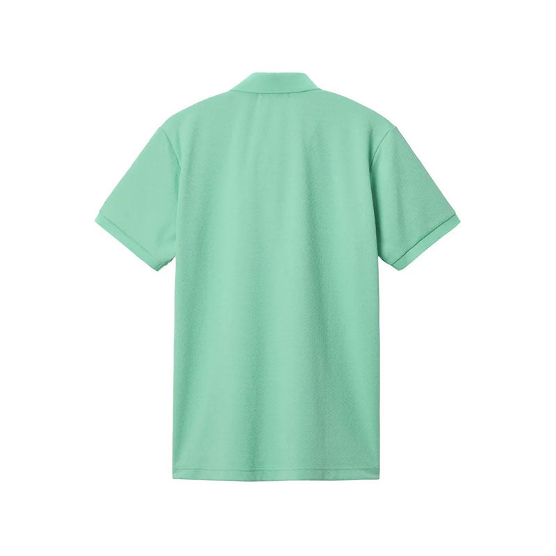LE COQ SPORTIF GOLF Triangle Men's Jacquard Polo (Green)