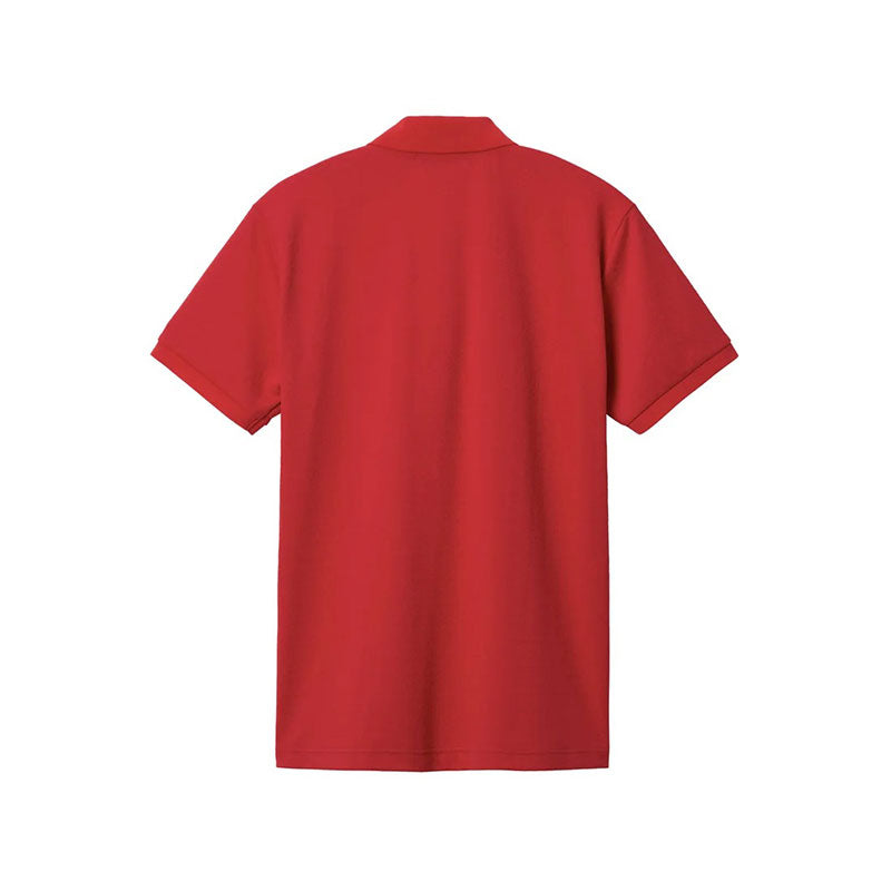 LE COQ SPORTIF GOLF Triangle Men's Jacquard Polo (Red)