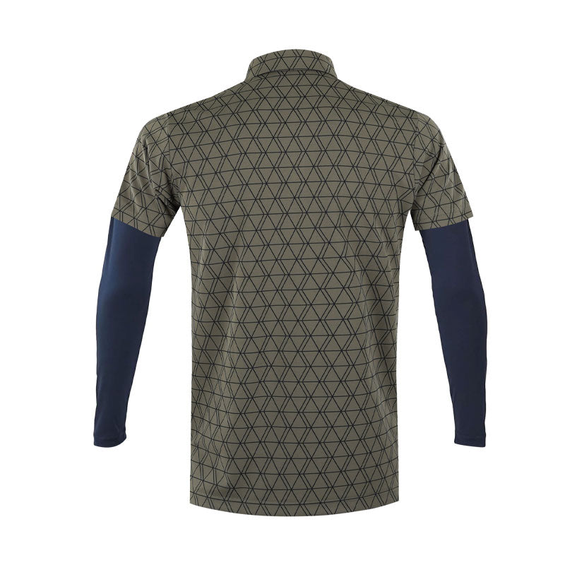 LE COQ SPORTIF GOLF Men's Shirt With Innerwear (Khaki)