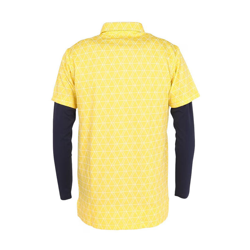 LE COQ SPORTIF GOLF Men's Shirt With Innerwear (Yellow)