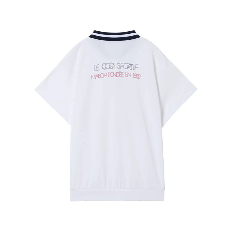 LE COQ SPORTIF GOLF Back Logo Women's Polo (White)