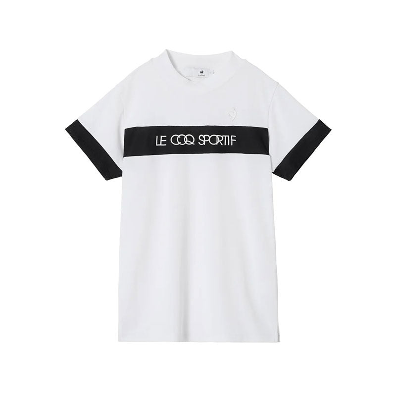 LE COQ SPORTIF GOLF Women's Mock Shirt (White)