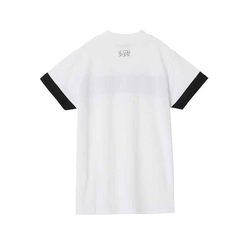 LE COQ SPORTIF GOLF Women's Mock Shirt (White)