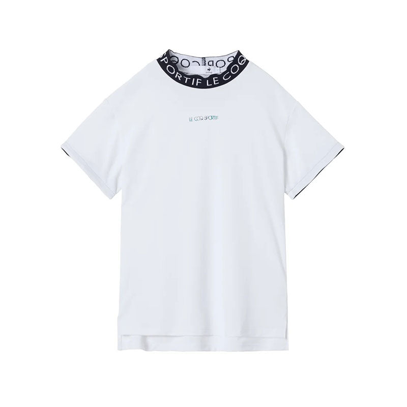 LE COQ SPORTIF GOLF Women's Mock Shirt (White)