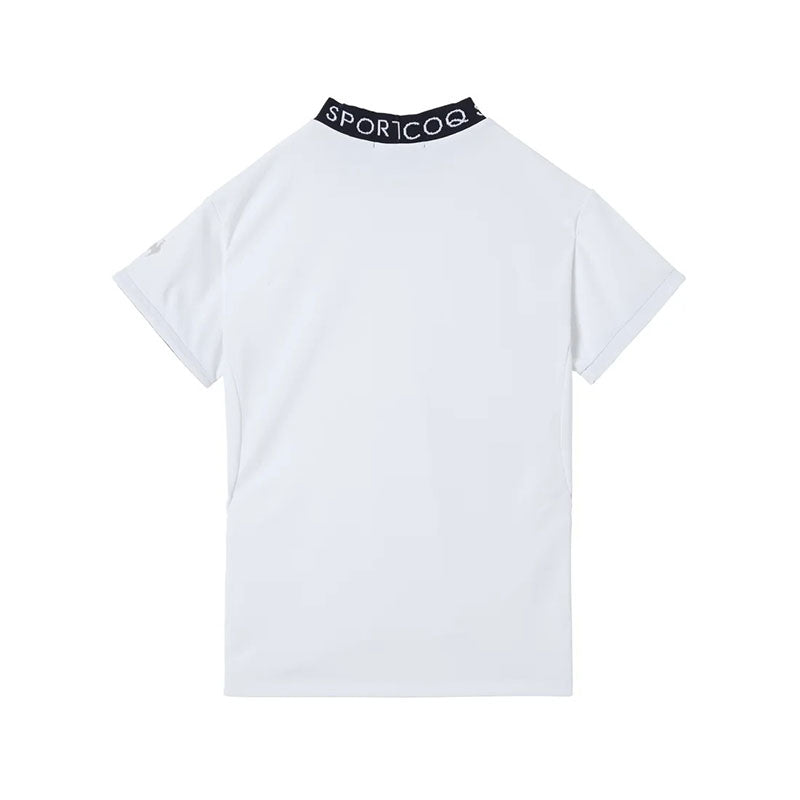 LE COQ SPORTIF GOLF Women's Mock Shirt (White)