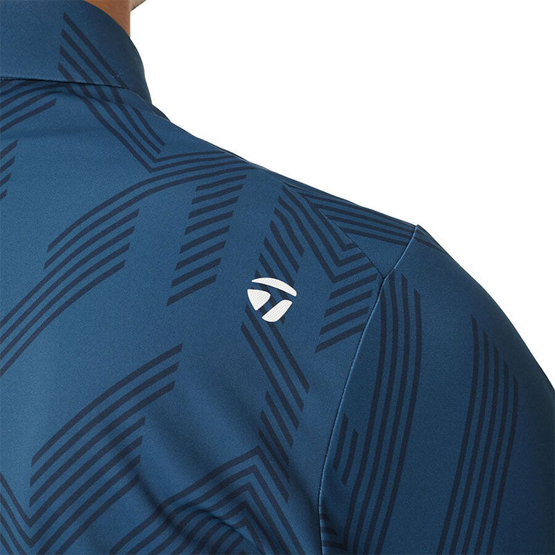 TAYLORMADE T-ICE Graphic Men's Polo (Blue)