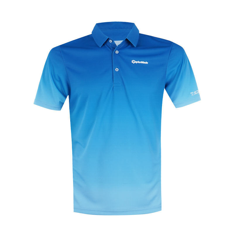 TAYLORMADE T-ICE Gradient Men's Polo (Sky)