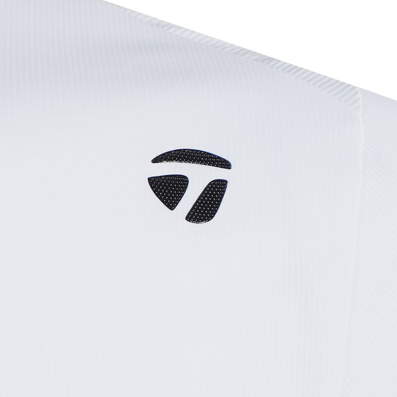 TAYLORMADE Edgy Basic Men's Polo (White)