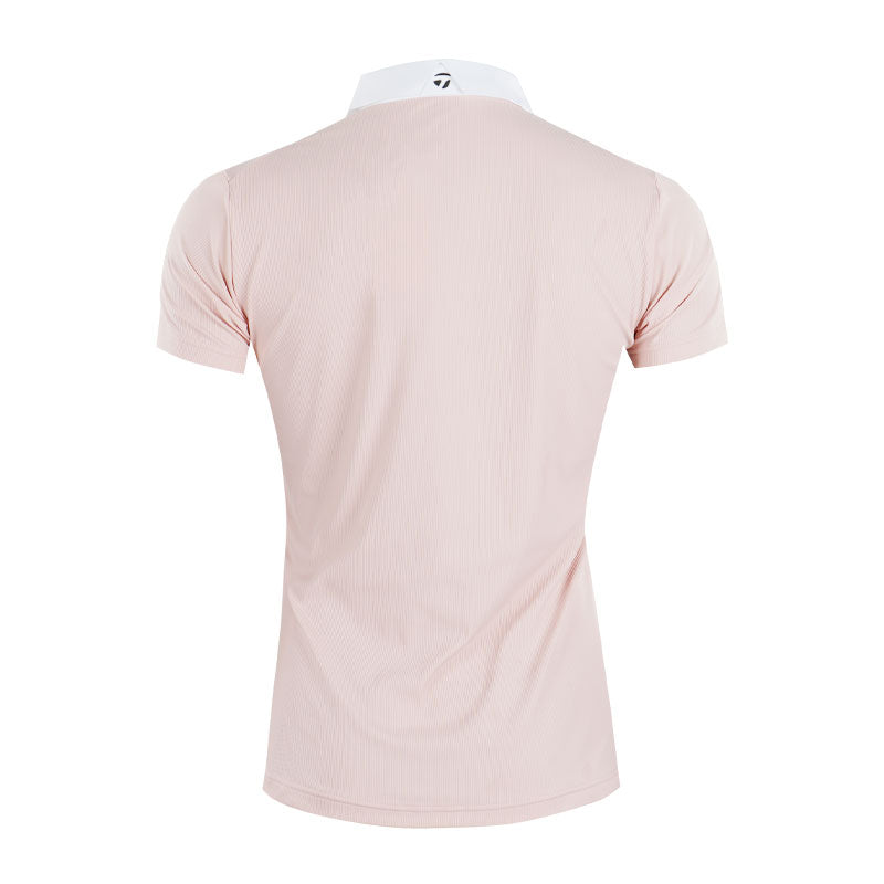 TAYLORMADE Edgy Basic Women's Polo (Pink)