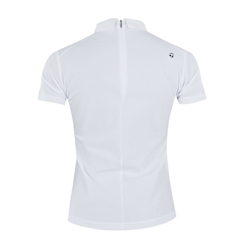 TAYLORMADE Flower Logo Women's Polo (White)