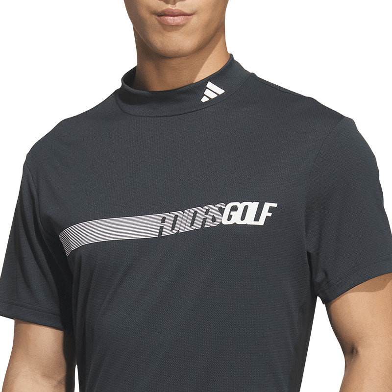 ADIDAS Ultimate365 Men's Mock Shirt (Black)