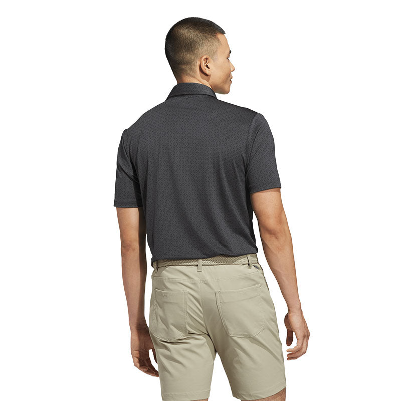 ADIDAS Ultimate365 Mesh Tango Print Climacool Men's Polo (Black)