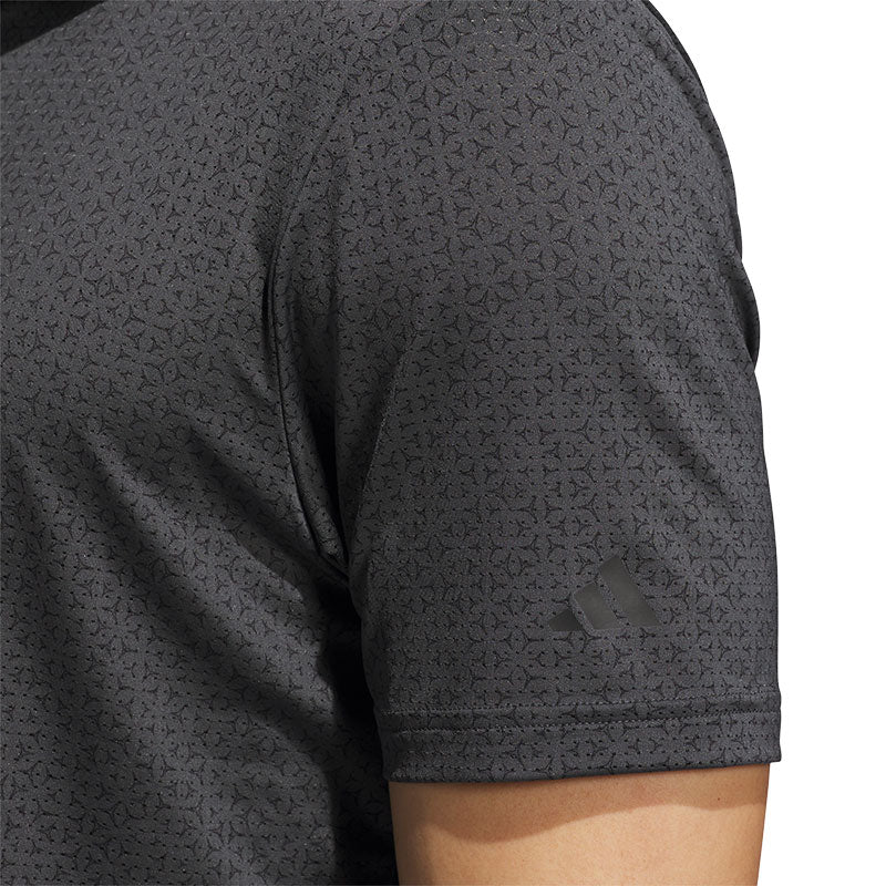 ADIDAS Ultimate365 Mesh Tango Print Climacool Men's Polo (Black)