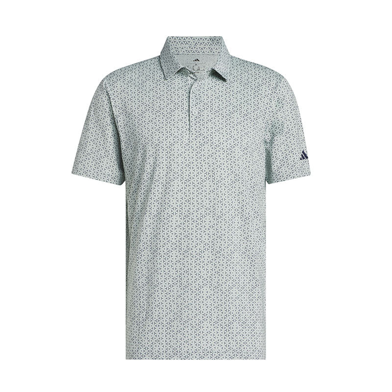 ADIDAS Ultimate365 Mesh Tango Print Climacool Men's Polo (Sage)