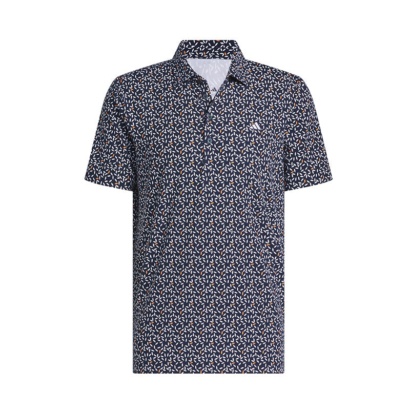 ADIDAS Ultimate365+ Soft Print Men's Polo (Navy)