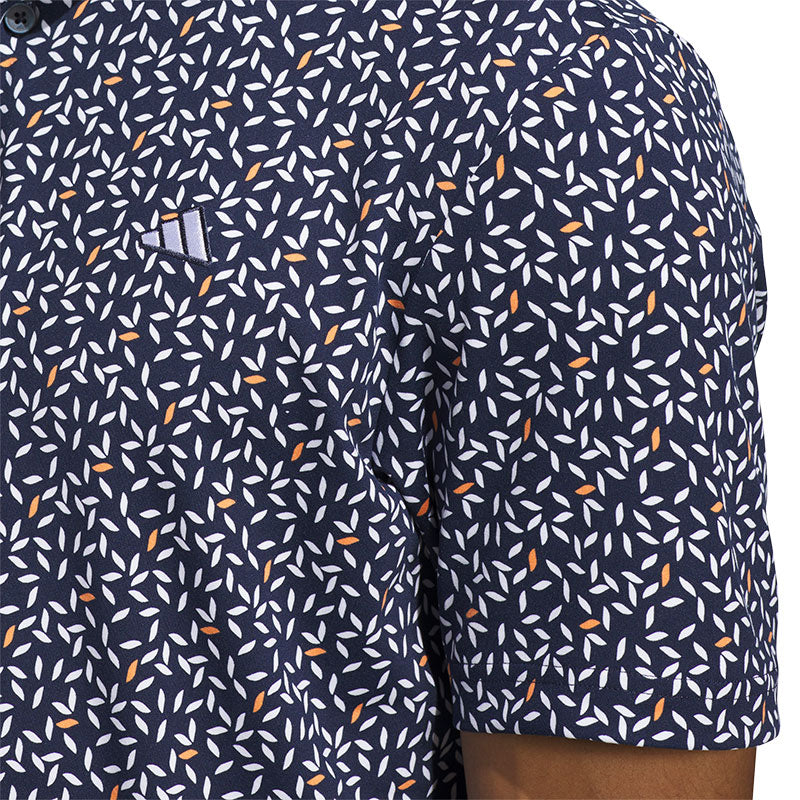 ADIDAS Ultimate365+ Soft Print Men's Polo (Navy)