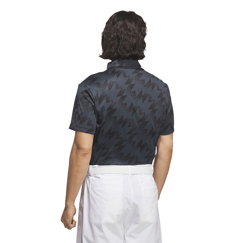 ADIDAS AOP Men's Polo (Black)