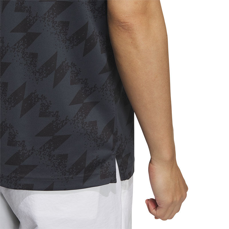 ADIDAS AOP Men's Polo (Black)