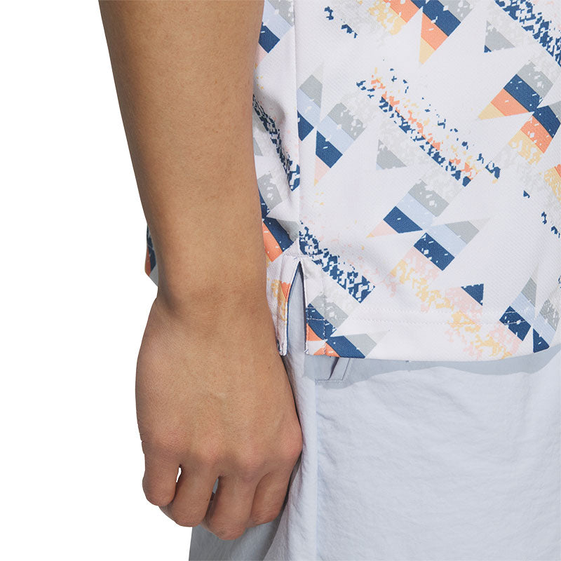 ADIDAS AOP Men's Polo (White)
