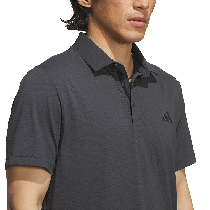 ADIDAS Back Print Men's Polo (Carbon)