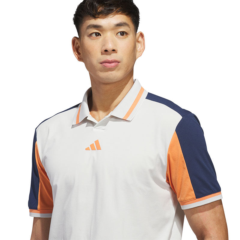 ADIDAS Beyond Vent Twistknit Men's Polo (Grey)