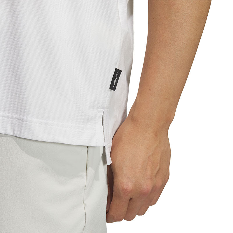 ADIDAS Color Block Men's Polo (Grey/White)