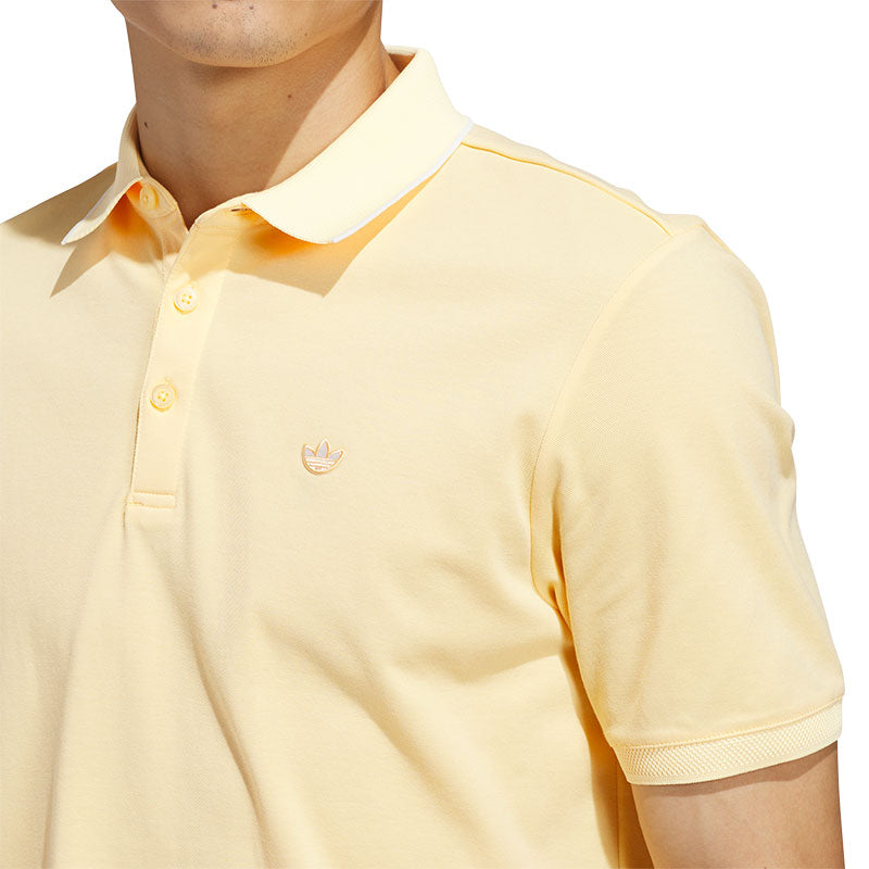ADIDAS Originals Twistknit Trefoil Men's Polo (Orange)
