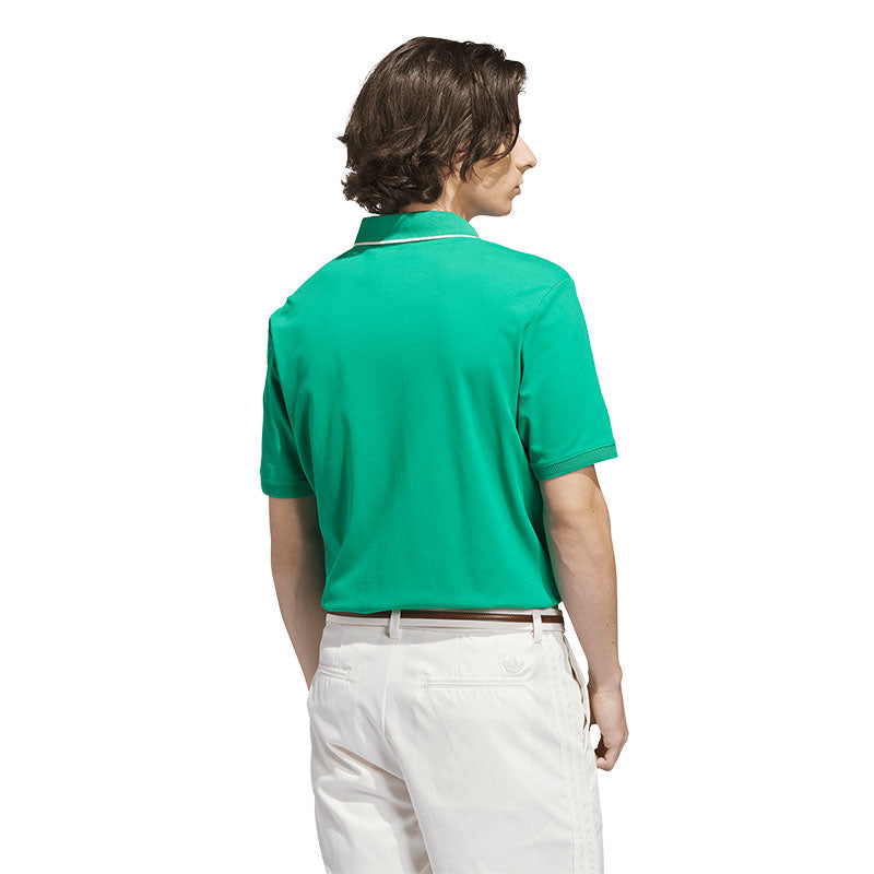 ADIDAS Originals Twistknit Trefoil Men's Polo (Green)