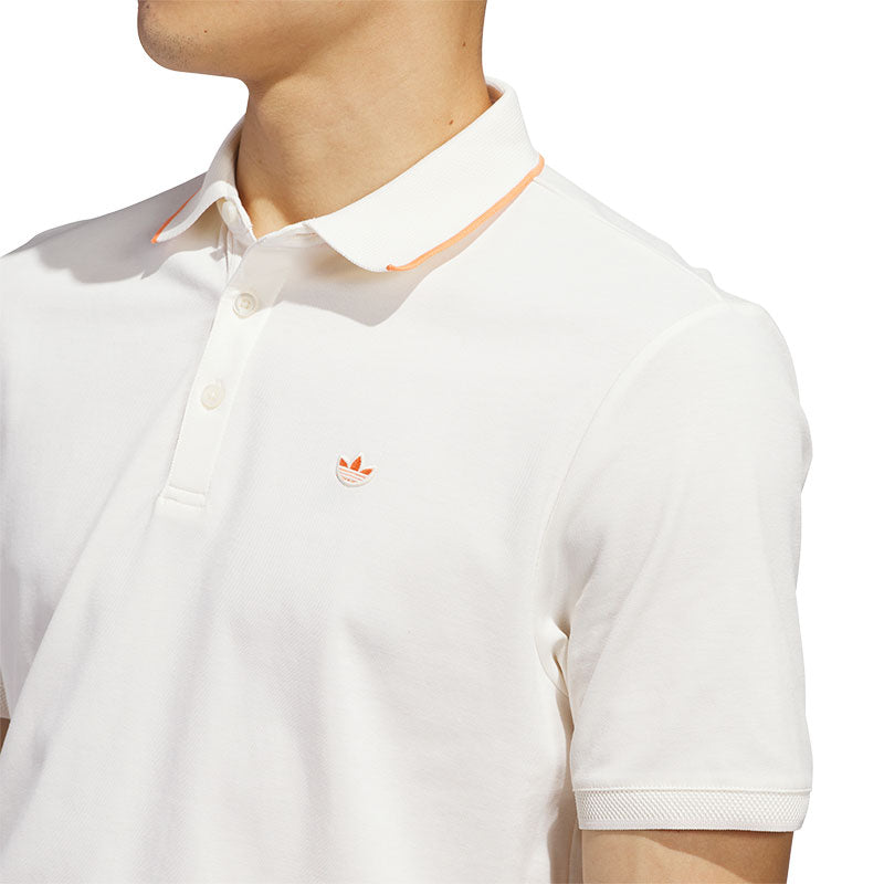 ADIDAS Originals Twistknit Trefoil Men's Polo (White)