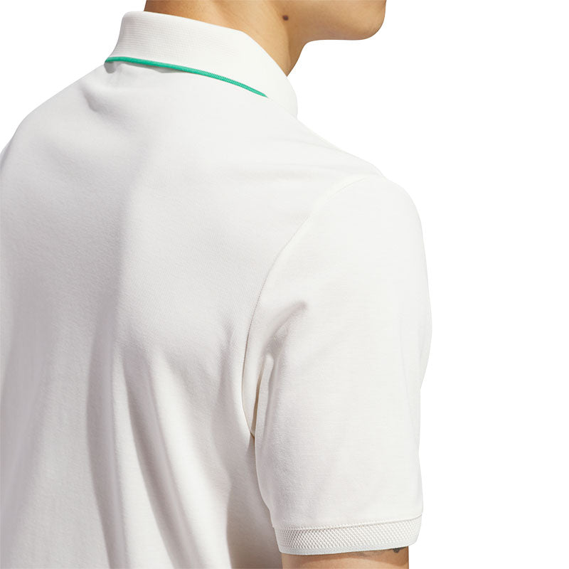 ADIDAS Originals Twistknit Trefoil Men's Polo (White/Green)