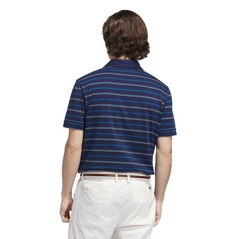 ADIDAS Originals Archive Stripe Men's Polo (Indigo)