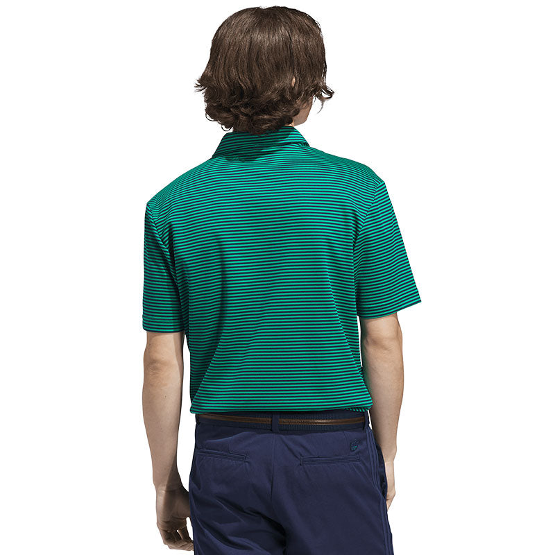 ADIDAS Originals Stripe Men's Pique Polo (Green)