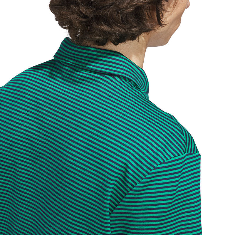 ADIDAS Originals Stripe Men's Pique Polo (Green)