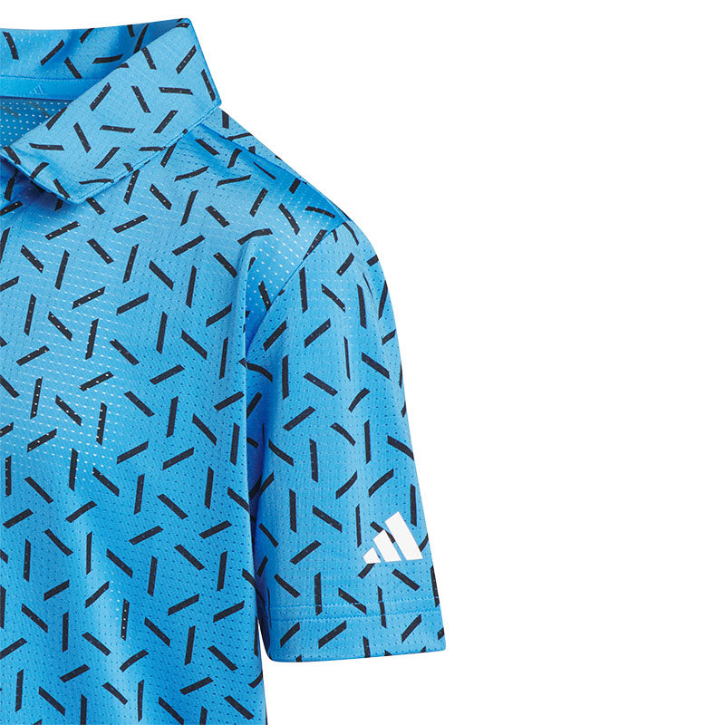 ADIDAS Sport Boy's Polo (Blue)