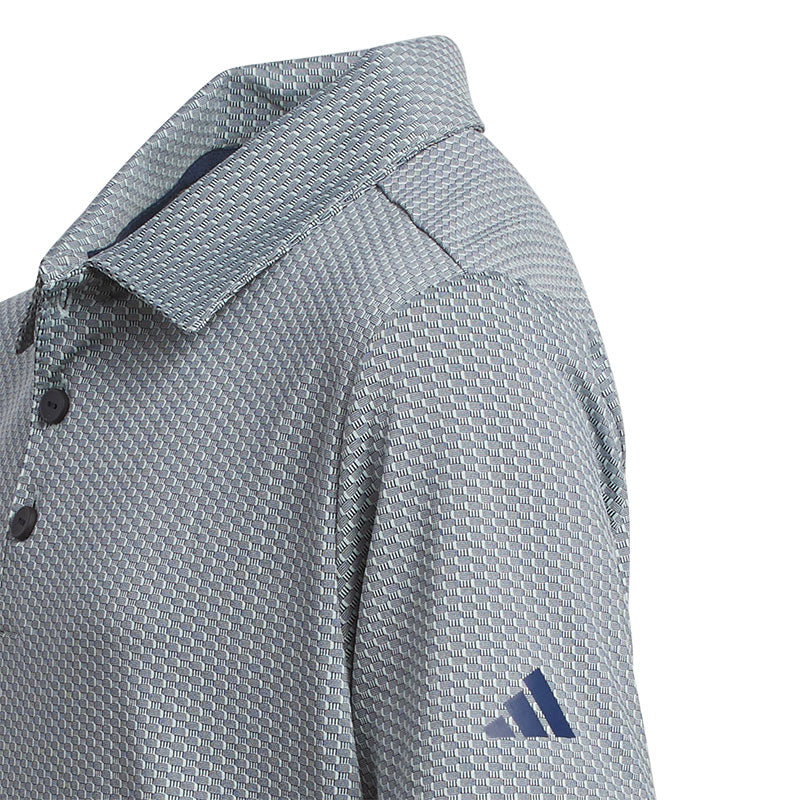 ADIDAS Textured Boy's Polo (Sage)