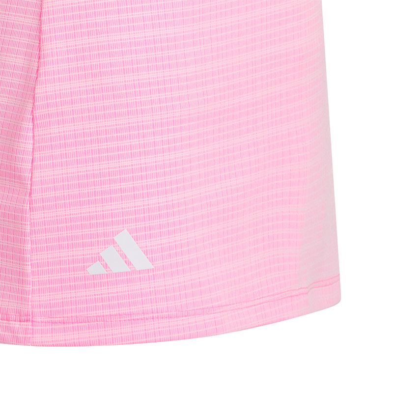 ADIDAS Girl Sleeveless Polo (Pink)