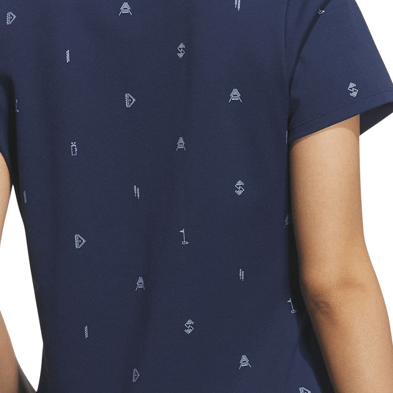 ADIDAS Climacool Women's Polo (Navy)