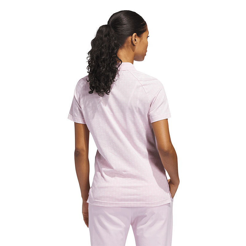 ADIDAS Originals All Over Trefoil Women's Polo (Pink)