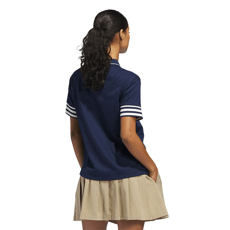 ADIDAS Originals 3-Stripe Women's Polo (Indigo)