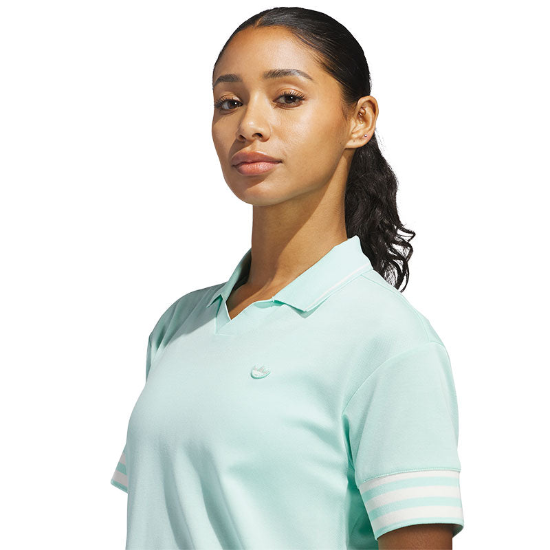ADIDAS Originals 3-Stripe Women's Polo (Mint)