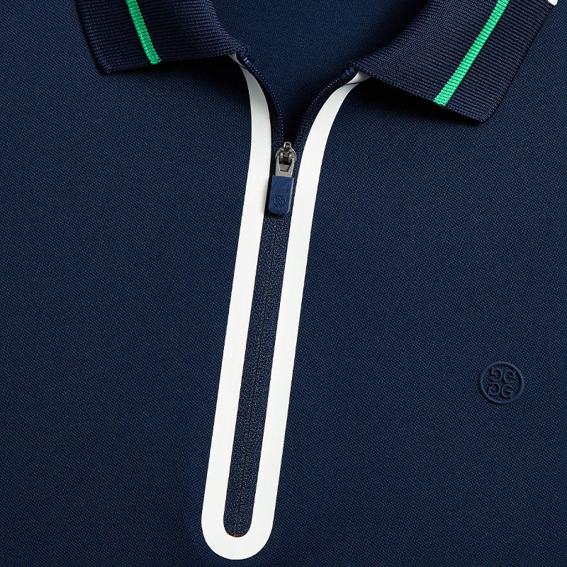 GFORE Contrast Panel Tech Pique Women's Polo (Twilight)
