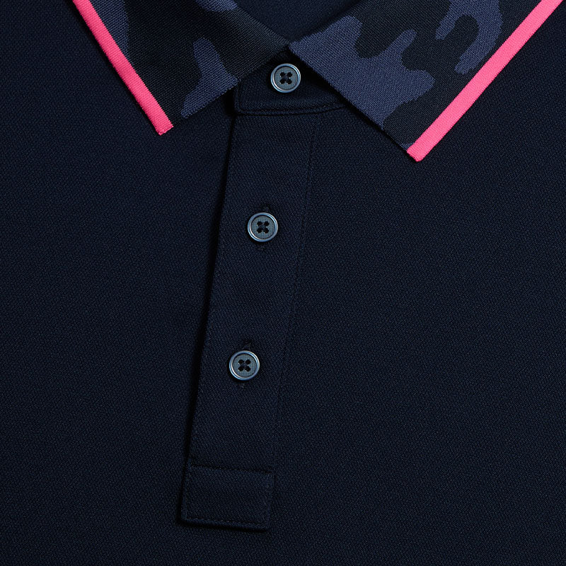 GFORE Camo Collar Performance Pique Men's Polo (Twilight)