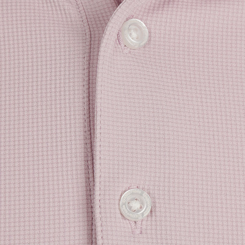 TAYLORMADE Vertical Stripe Men's Polo (Pink)