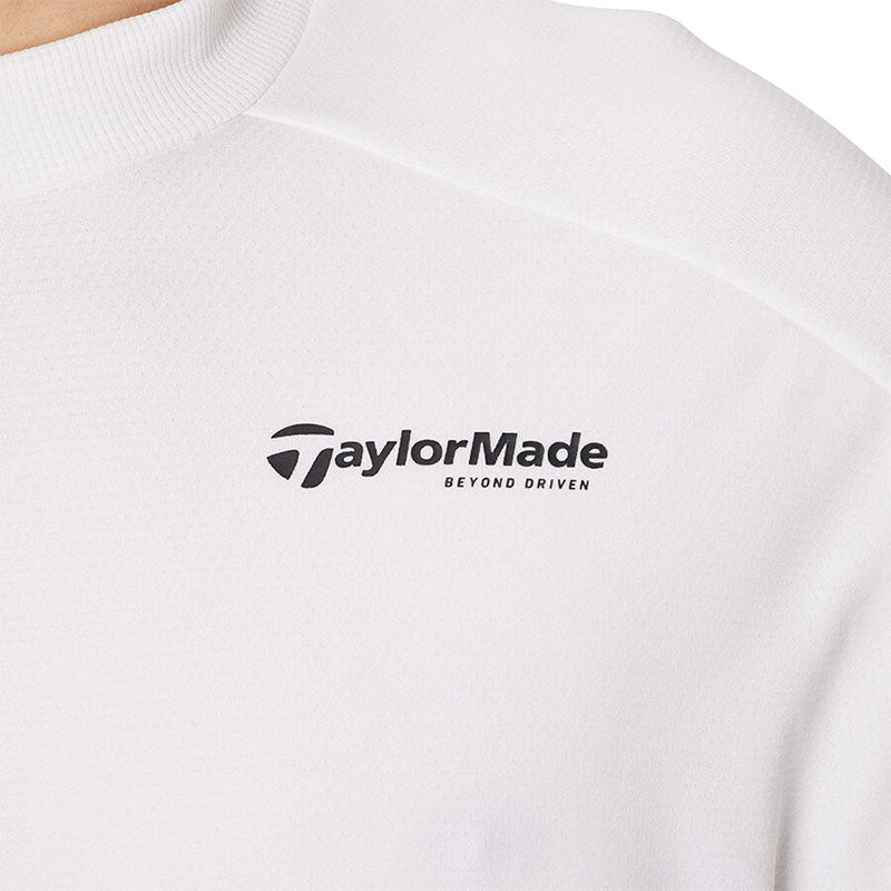 TAYLORMADE T-ICE T-AIR Cool Mesh Men's Polo (White)